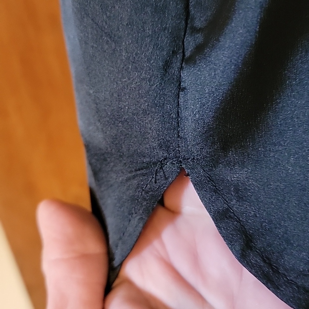PrettyLittleThing Black Satin Dress - Picture 7 of 7